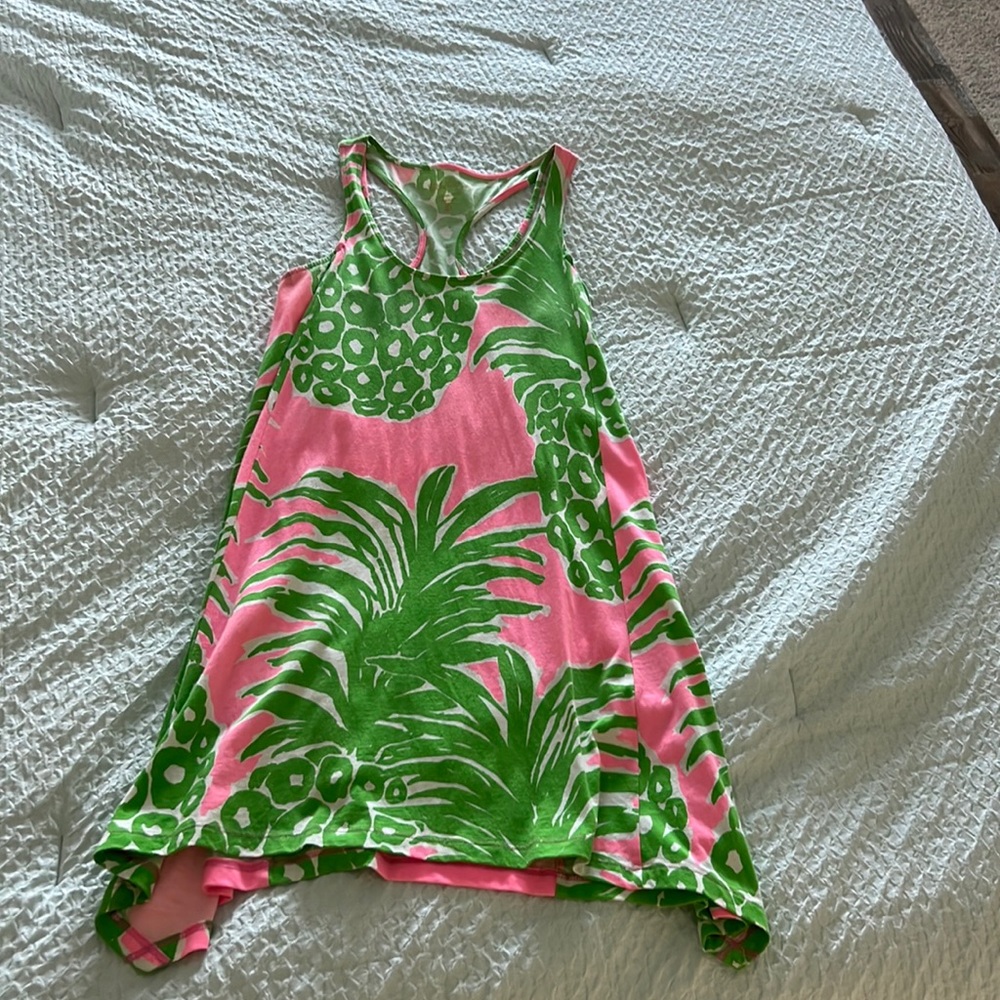 Lilly Pulitzer racer back swing dress